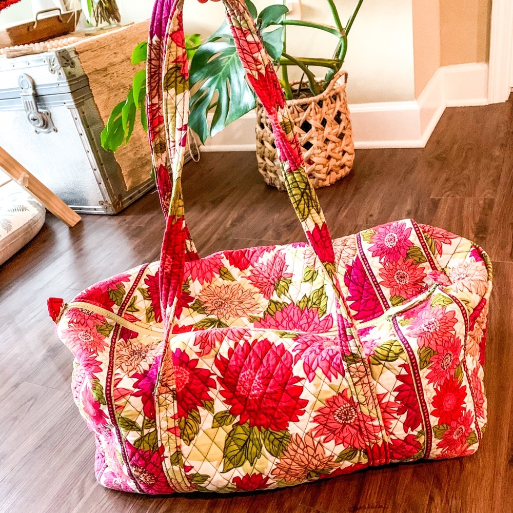 Vera Bradley Large Duffle Travel Bag
